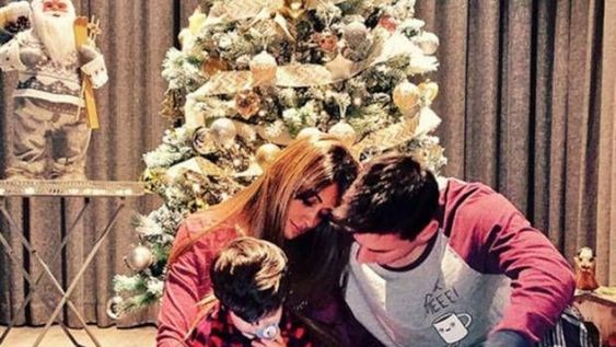 Los Messi armaron el arbolito de navidad y lo muestran en la web