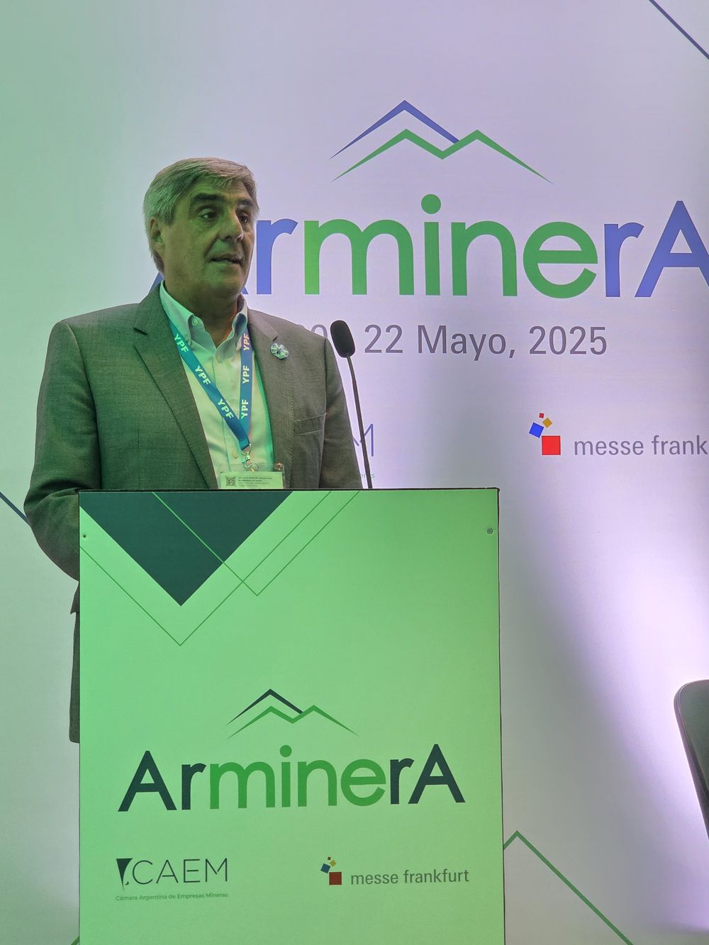 Madencilik uzmanı Roberto Cacciola, ArMinera'da teknik eğitim ile Arjantin madencilik sektörünün talepleri arasındaki açığı kapatmanın önemini vurguladı.