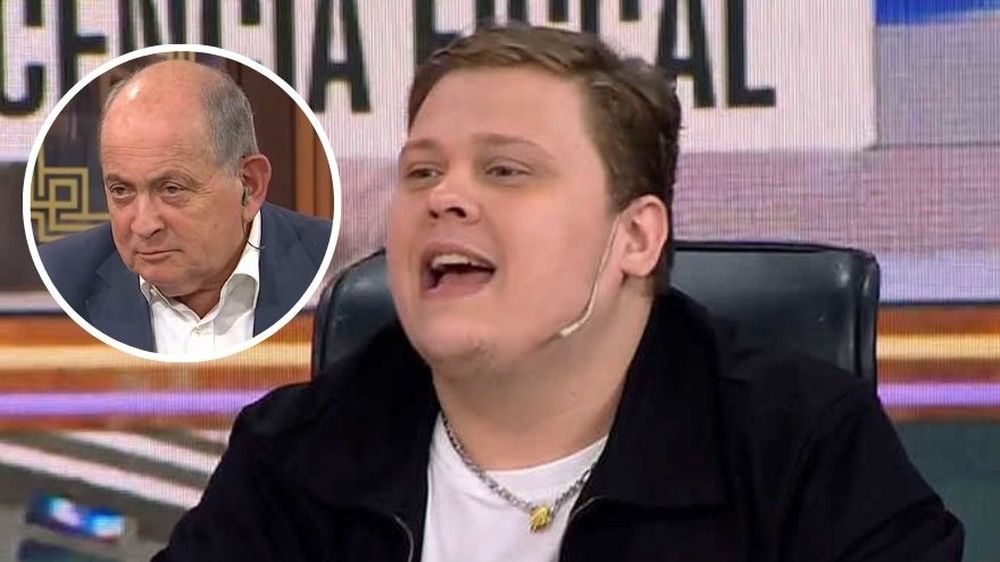 El hijo de Nancy Dupláa trató de viejo a Chiche Gelblung.&nbsp;