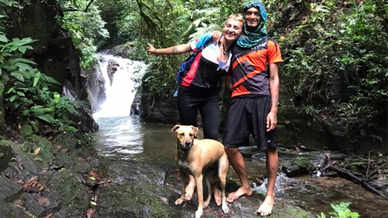 Vía Instagram (@bicicletas.livres), la familia comparte fotosy videos de los lugares por donde pasa su itinerario. | Foto: gentileza&nbsp;