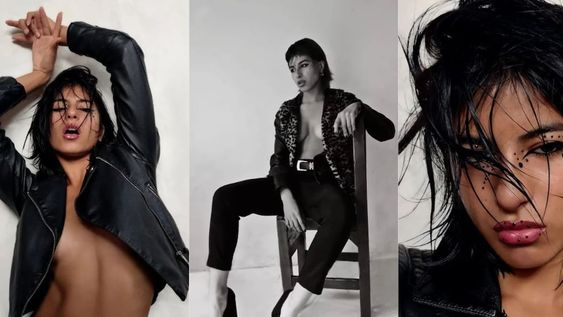 La chica de apenas 18 años incluso aprendió un poco de inglés para presentarse y contar a los editores de Vogue sus ganas de modelar para la publicación.