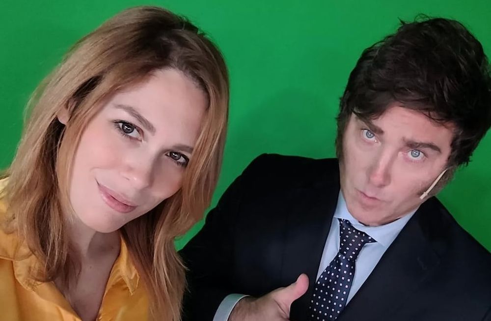 Lilia Lemoine y Javier Milei