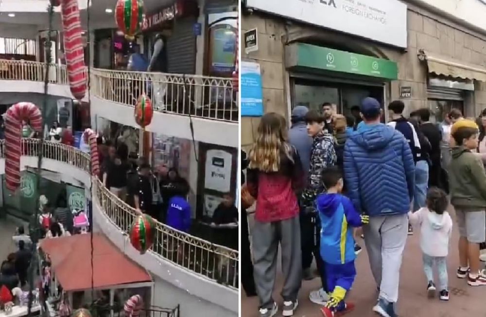 La Serena | Colapso en casas de cambio de Chile: largas filas de argentinos para dejar los dólares 
