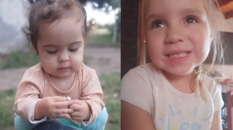 Temporal en Bahía Blanca. DelfinaHecker (1) y Pilar Hecker (5) están desaparecidas y piden ayuda para encontrarlas.&nbsp;