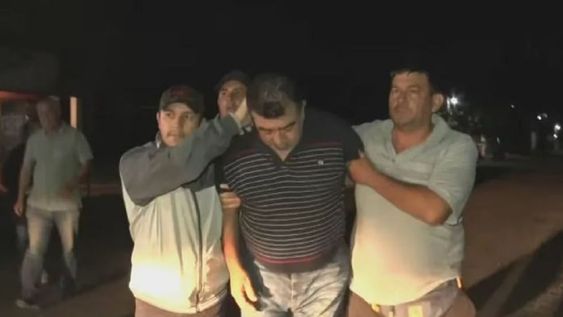 Carlos Pérez, excapitán de la Armada y pareja de la funcionaria Cristina Caillava, fue detenido por la desaparición de Loan Peña (foto gentileza)