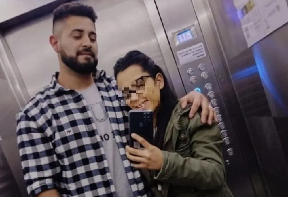 Gustavo Olguín Ormeño, acusado de violar y asesinar a su hija de dos meses, y Milagros Iglesias, mamá de la beba y sobreseída de la causa.&nbsp; (Facebook)