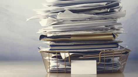 Los Andes | Reciclar hojas de papel que no usas más