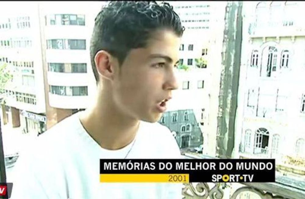 Video: mirá como vivía CR7 cuando apenas era una promesa