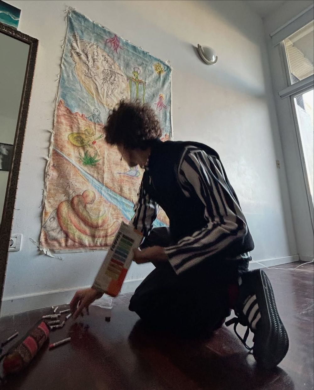Benicio Mutti Spinetta: el nieto de Luis Alberto Spinetta es músico, actor y artista plástico.