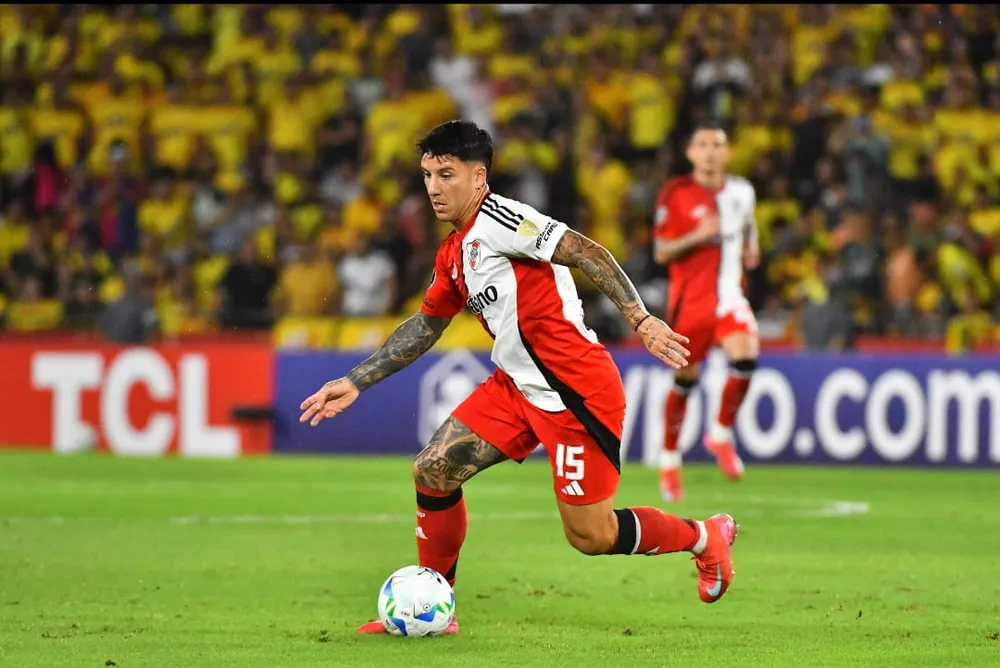 El goleador de River est&aacute; dulce, Sebasti&aacute;n Driussi logr&oacute; el primer gol del Millo.&nbsp;