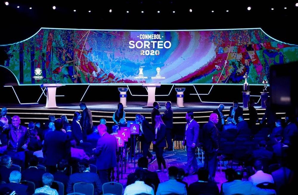 En Asunción de Paraguay, se sortearon los cruces de la Copa Sudmericana 2020