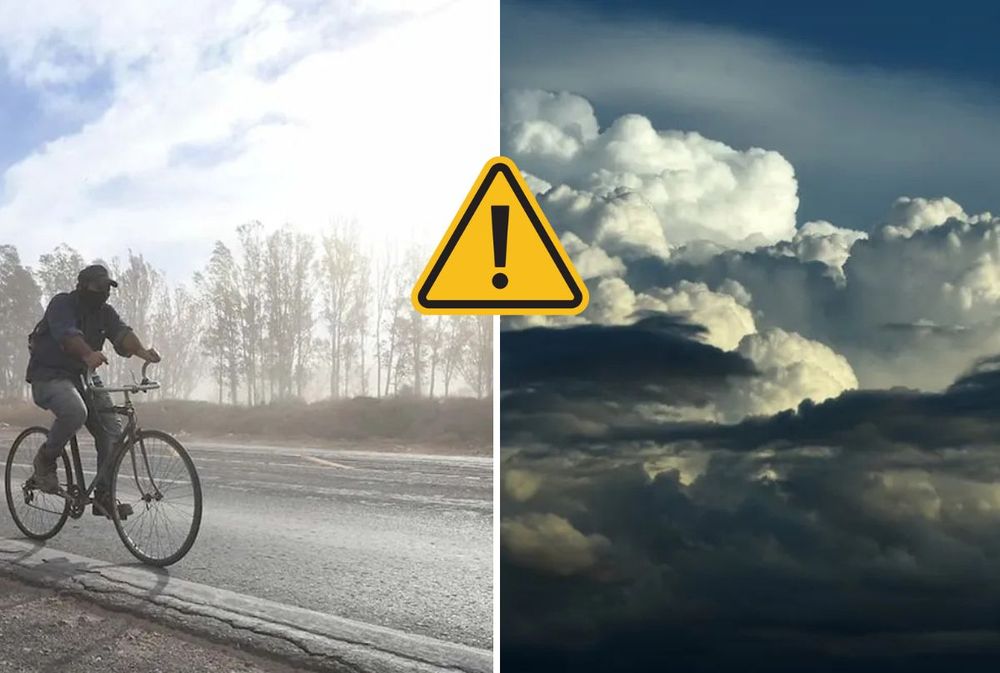 El Servicio Meteorológico Nacional (SMN) renovó este miércoles la alerta por tormentas fuertes que afectarán a varias provincias del país. En Mendoza, además llegará el Zonda