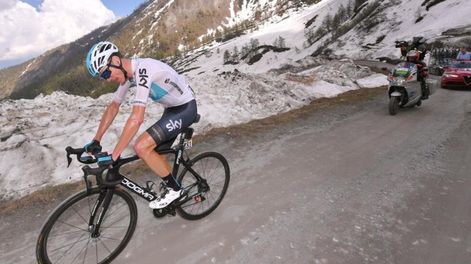La bicicleta de Froome fue sometida a 6 controles durante el Giro de Italia