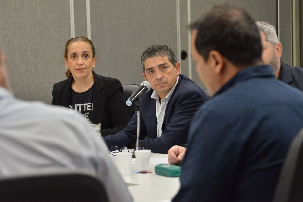 El senador Walther Marcolini (UCR), presidente de la Comisión de LAC del Senado.&nbsp;
