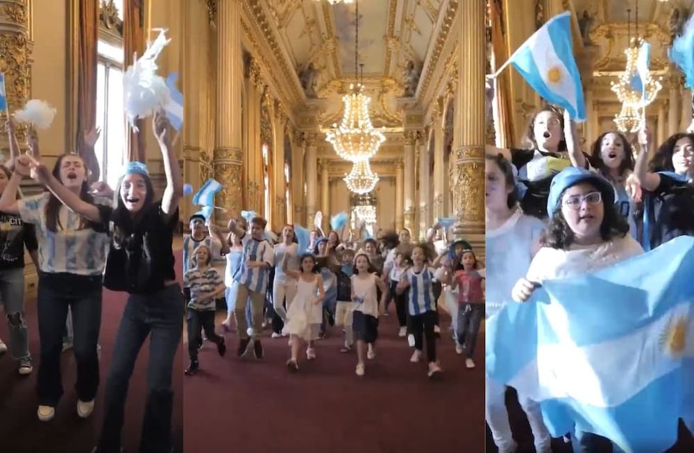 Participaron chicos y chicas de 6 a 15 años, integrantes del grupo.