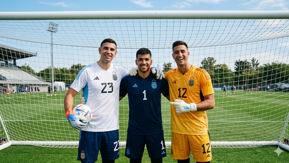 Rulli vs. Musso: la pelea por el arco de la Selección Argentina ante la alarma por el Dibu Martínez.&nbsp;