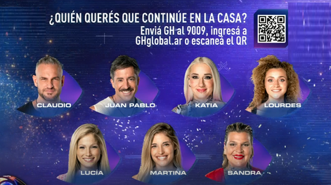 Uno jugador abandonará la casa de Gran Hermano este domingo.