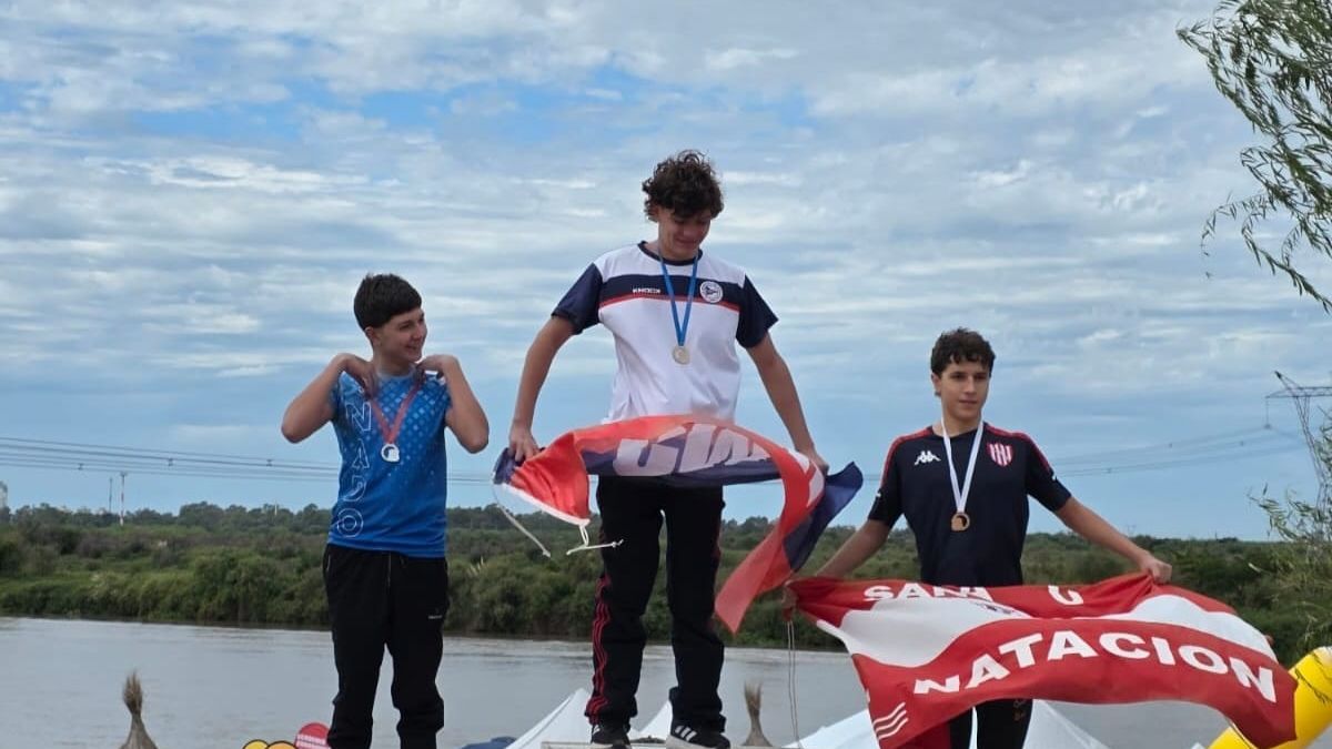 La Natación de Mendoza otra vez con tres podios en Santa Fe
