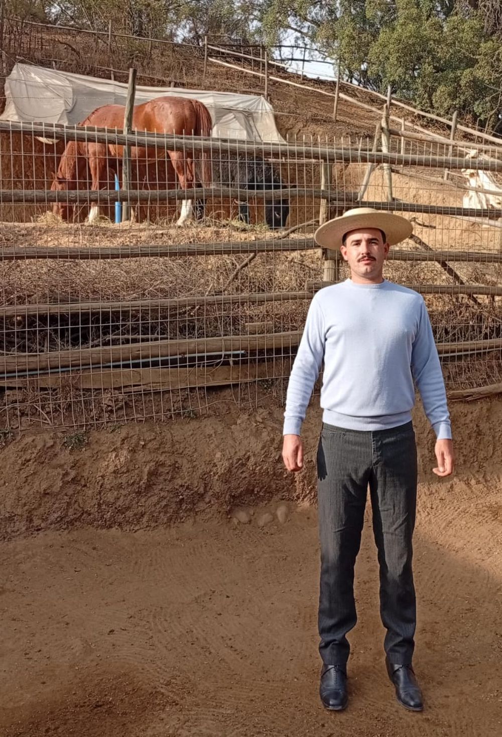 Elio Méndez vive en Casablanca, un pueblo rural chileno ubicado entre Santiago y Valparaíso.