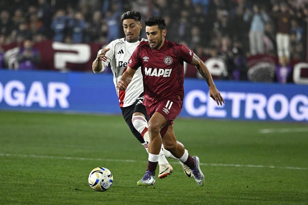 Lanús se lo empató a River en la última jugada del partido