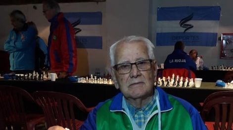 Tiene 89 años y compite en los Juegos Nacionales Evita