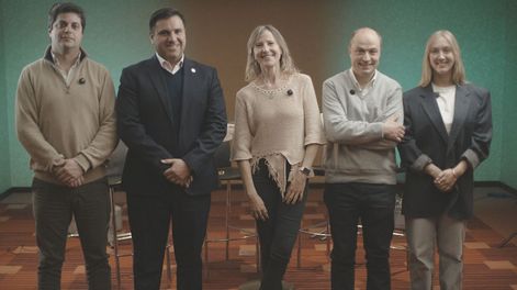 Los invitados al cuarto programa de Fuerza Productiva.