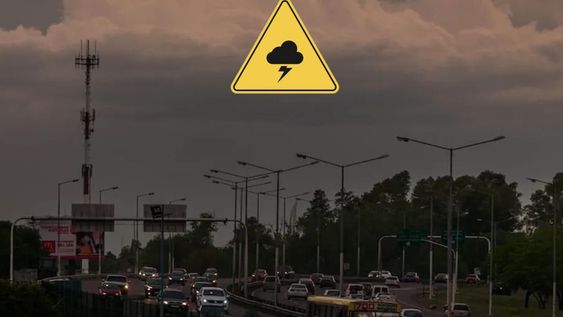 Alerta amarilla por tormentas en Mendoza
