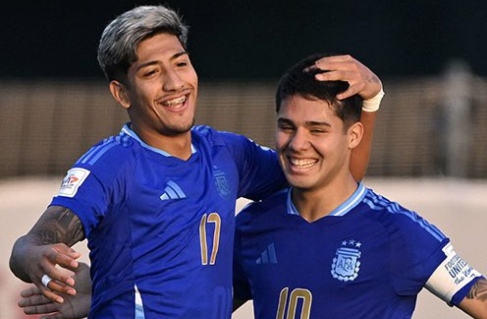 La Selección Argentina Sub 17 aplastó a Fiyi