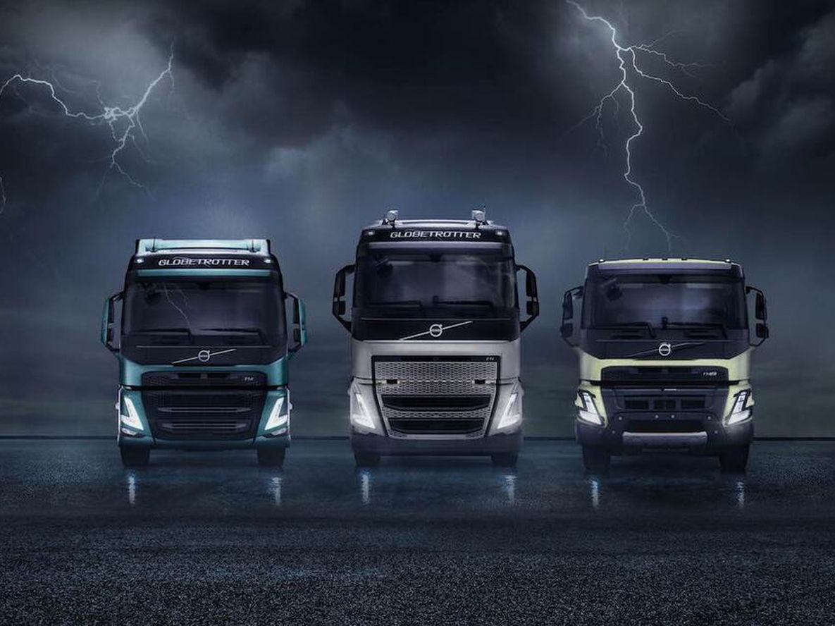 La nueva generación de camiones Volvo llega a la Argentina y la empresa presentó sus nuevos modelos. Foto: Volvo