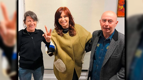 La foto inédita de Cristina Kirchner y el Indio Solari.