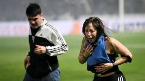 Casos en Gimnasia de La Plata vs. Boca. Partido suspendido. / Gentileza.