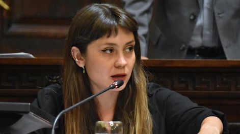 La diputada provincial Valentina Morán (PJ) pidió en el debate del cannabis una política de drogas sin prejuicios.&nbsp;