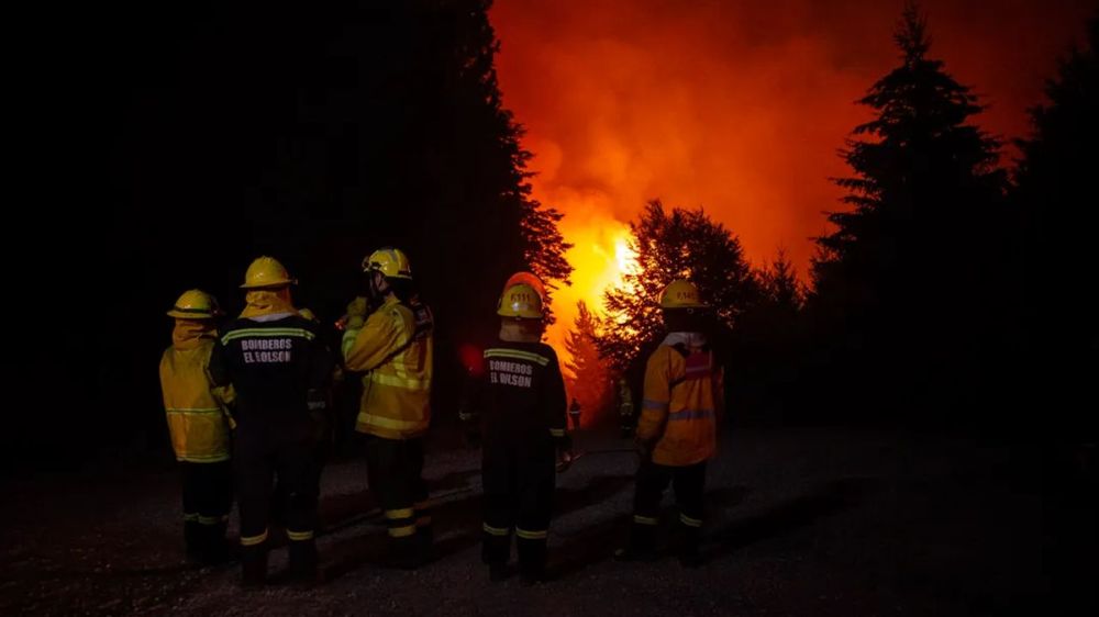 Incendios en El Bolsón / Foto: Marcelo Martinez / Patagonia.