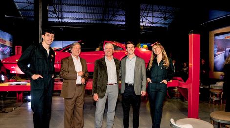 Los socios Pizzorno y Lopez en la apertura del nuevo local de Mendoza.PH: Romi Abel