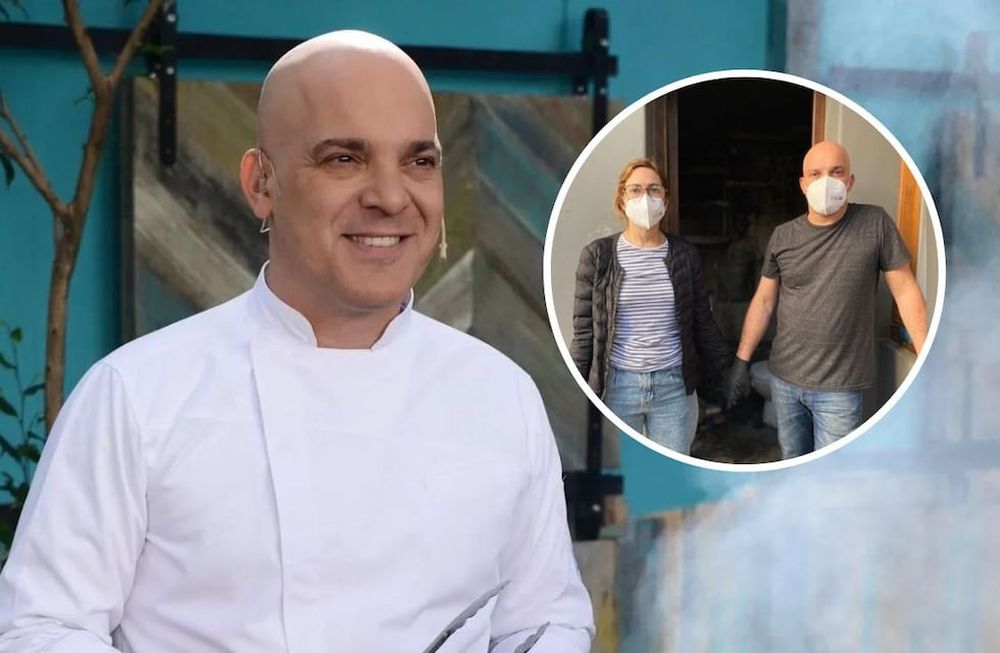 El mal momento que vivió el chef Santiago Giorgini tras el incendio de su casa.