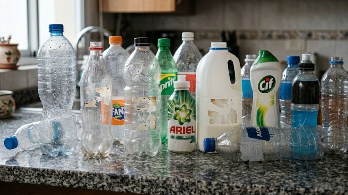 Las botellas plásticas no las tires, son un tesoro para tu jardín: las 4 ideas útiles, económicas y valiosas