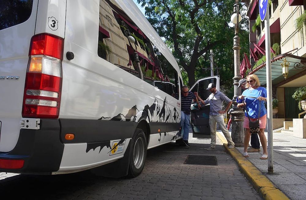 Todos los choferes consultados coincidieron en la dificultad del sector durante la pandemia. Foto: Diego Parés / Los Andes