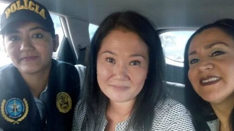 Cae la imagen de Keiko Fujimori  tras la detención