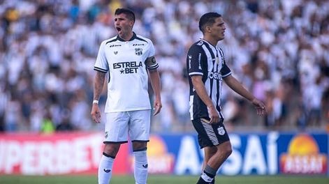 Mugni es el capitán del Ceará, equipo que milita en la serie B del Brasileirao.