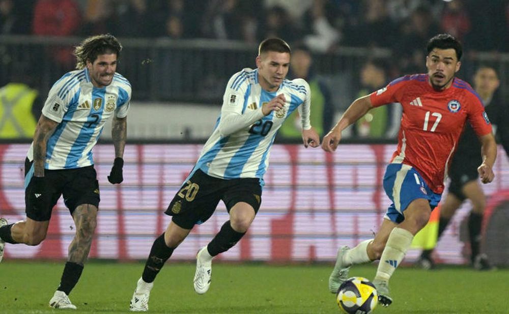 Franco Mastantuono, gwiazda Rivera, zadebiutował w reprezentacji Argentyny w meczu przeciwko Chile.