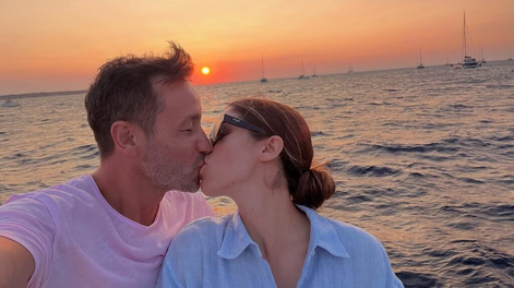 Luciano Pereyra se casó con su novia tras seis años de relación.