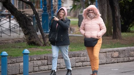 Se aguarda un domingo frío en la provincia.Foto: Ignacio Blanco / Los Andes