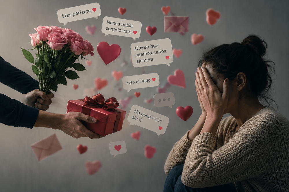 Love bombing: qué es realmente y cuáles son las señales que advierte la psicología
