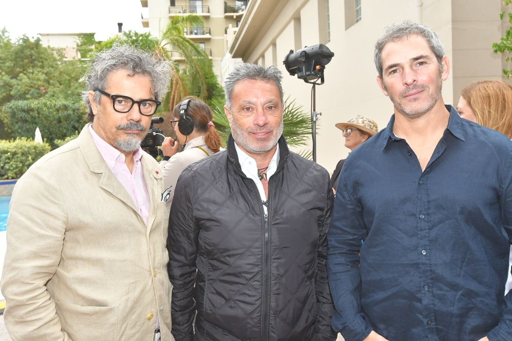 Víctor Boldrini, Hector Duriguti y Matias Fraga.