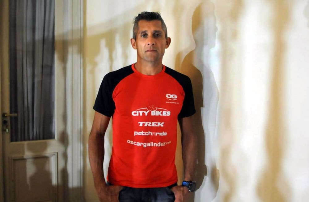 Triatlón. Oscar4 Galindez gran ganador del triatlón Vebndimia