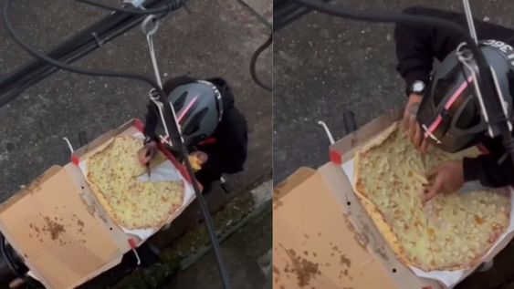 Algunos usuarios justificaban su acciones porque tal vez esa fue su única comida del día. Sin embargo, el video generó opiniones muy divididas. Foto: Captura video @susyjimenez0 / Tiktok