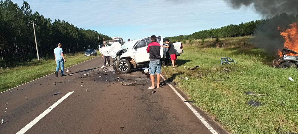 Cuatro muertos tras un accidente en la Ruta 12