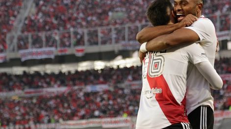 River fue superior desde el pitazo inicial y supera en el Más Monumental a Central Córdoba de Santiago del Estero. (Fotobaires)