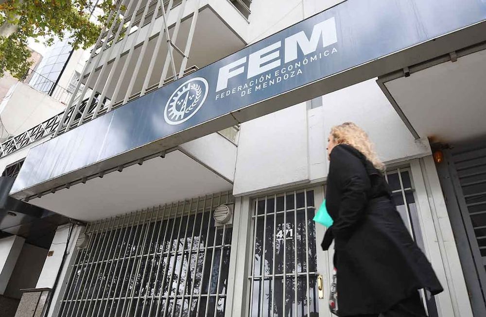 La Federación Económica de Mendoza, ubicado en calle Pedro Molina 471 de Ciudad / Foto: José Gutiérrez / Archivo Los Andes