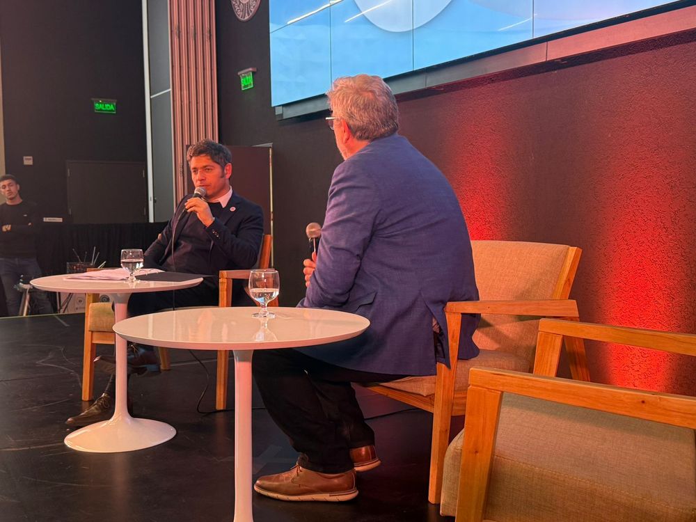 Axel Kicillof gobernador de la provincia de Buenos Aires en Congreso Coninagro.